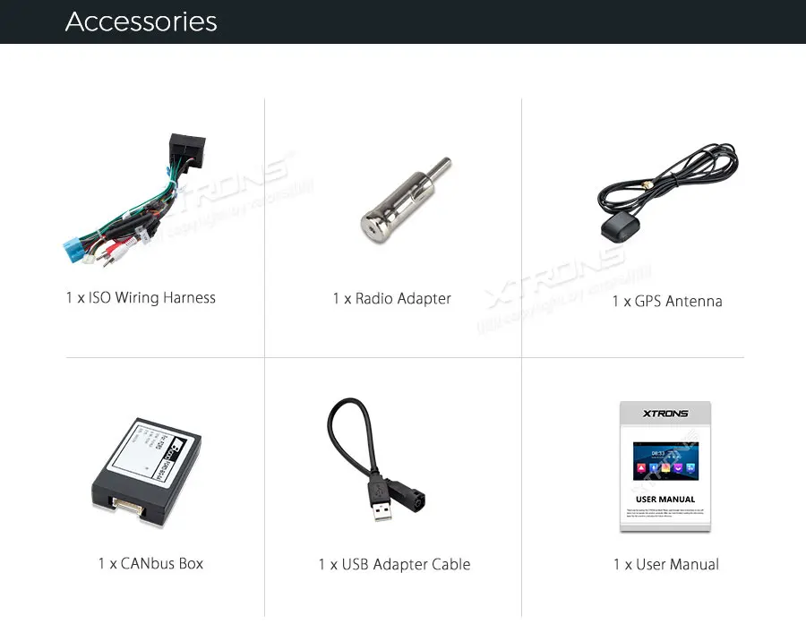 Cheap XTRONS 7" Android 8.1 Quad Core GPS Navigation System for FORD Focus II C-Max S-Max Galaxy Fusio RCA GPS Navigation OBD DAB WIFI 22