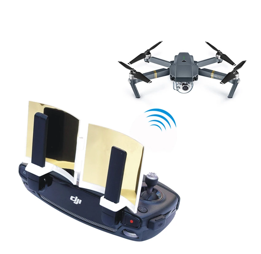 

DJI Mavic Pro 2 /Mavic Pro/ Mavic Air / Spark Controller Signal Booster Range Extender Foldable Parabolic Antenna Extender