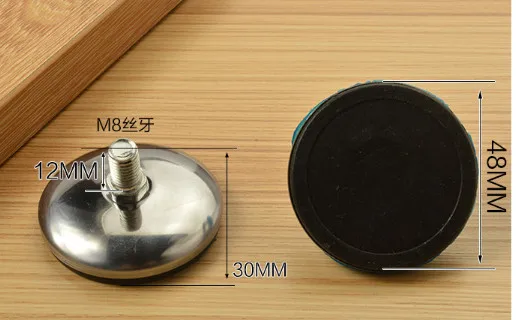 

03 Adjustable foot cushion, heavy-duty universal movable foot cup furniture, machine damping adjusting foot screw