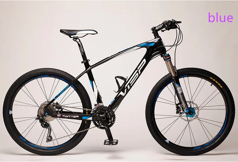 Excellent visp 33 30 27 Speed Carbon Fiber MTB Mountain Bike 27.5" 26" Ultralight Bicycle Cycle M8000 M610 Group Set & Hydraulic Brake 22