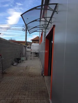 

DS100500, 100x500cm,aluminum bracket with polycarbonate board awning used for sale