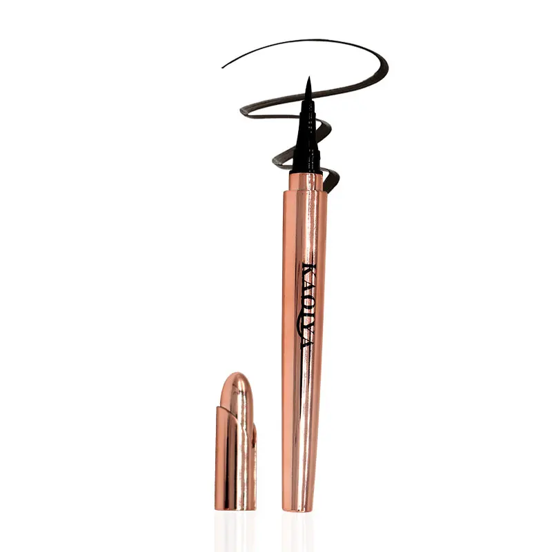 KAQIYA Best Waterproof Long Lasting Smudge Proof Smooth Quick Dry Professional Liquid Eyeliner Pen Black Eye Liner Pen