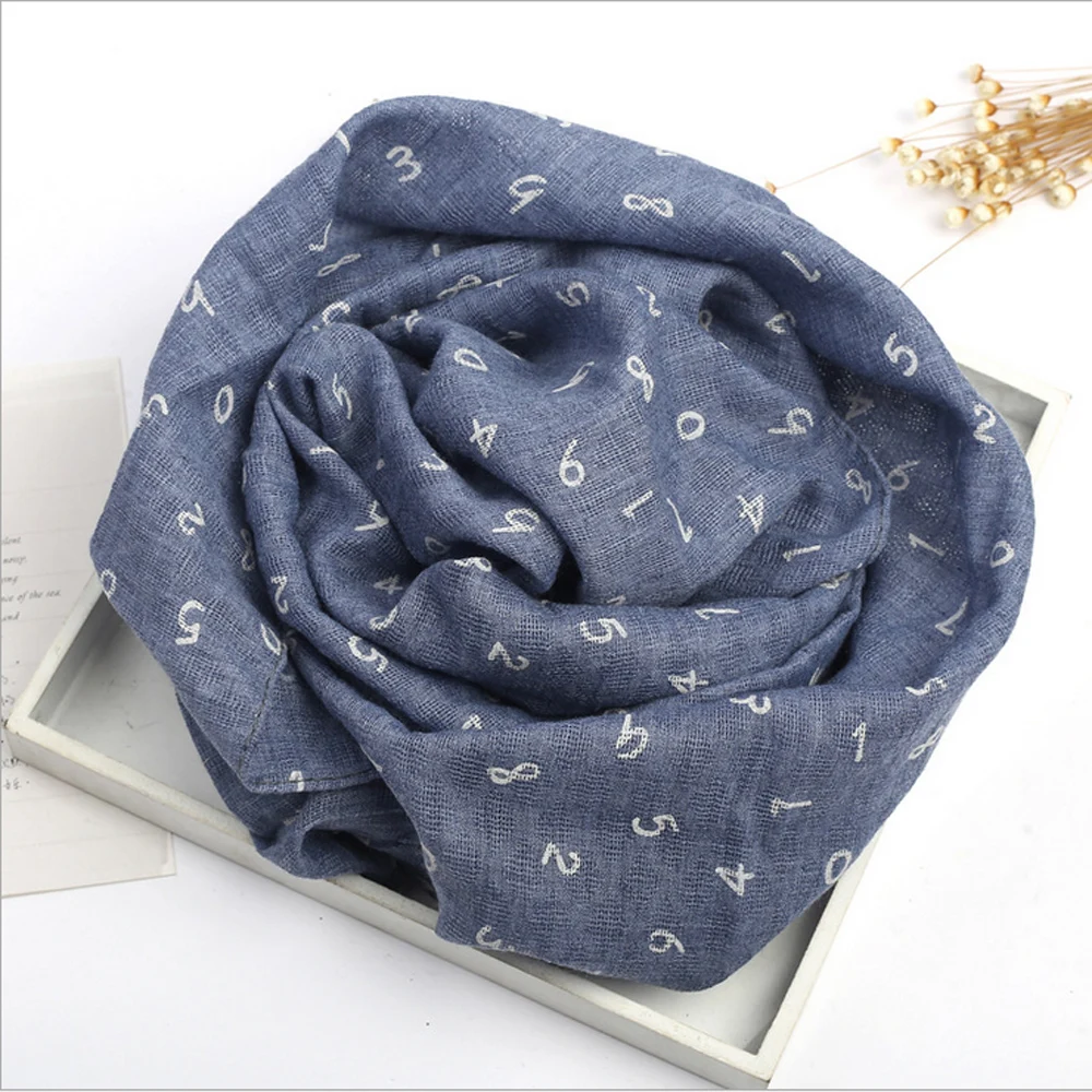 2017 New Baby Scarf 125*35cm Kids Child Cotton Scarf Boys Girl Scarf