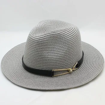 

BINGYUANHAOXXUAN Summer Travel Sun Hat Woman Beach Solar Big Hooded Jazz Hat Sunshade sunscreen Couple Straw Hat