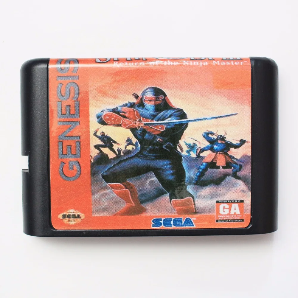 

Shinobi 3 16 bit MD Game Card For Sega Mega Drive For Genesis