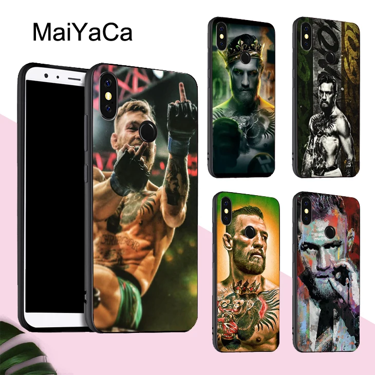 

MaiYaCa Conor McGregor Phone Cover For Xiaomi Redmi Note 5 Plus Mi 8 Lite 9 6X Note 7 Case Redmi 4X 6A 6 Pro S2 Mix 2s Max 2 3