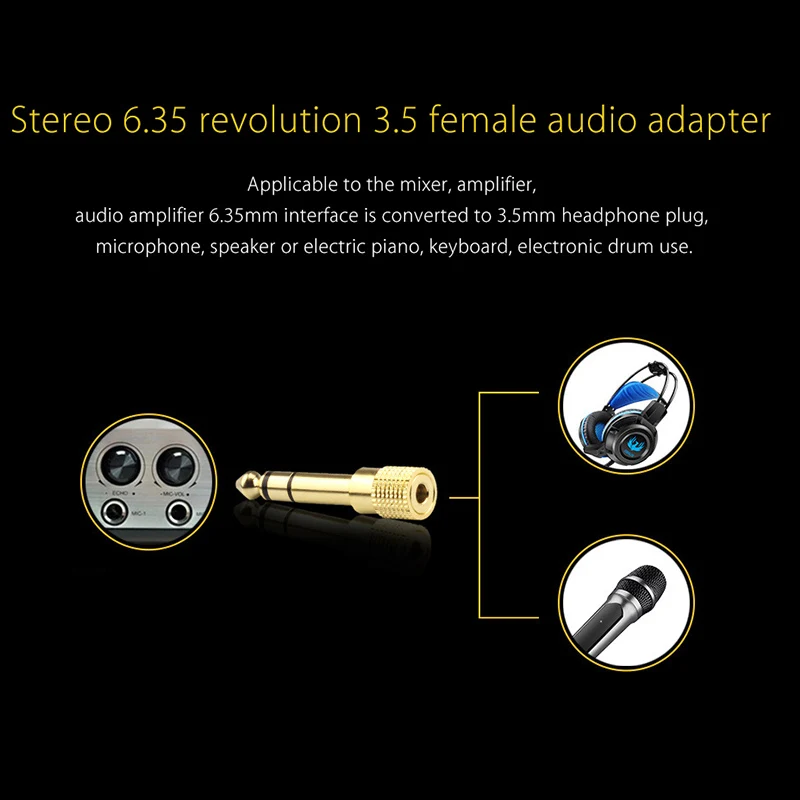 6.5mm to 3.5mm adapter (2)