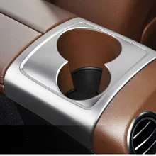Автомобильный Chorme ABS задний держатель стакана воды Накладка для Mercedes Benz E Class W213