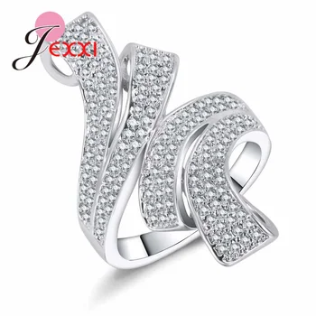

Fashion Delicate Silver Color 925 Sterling Silver Ring for Women Jewelry gift New Quick to Buy Buy