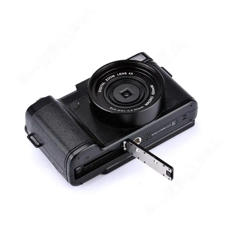 AMKOV 1080P AMK-R2 DSLR камера s 24MP HD цифровая камера видеокамера 3," TFT вращающийся экран запись широкоугольный объектив 4x зум-камера
