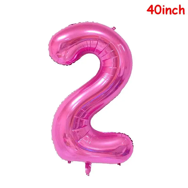 1 шт. 100*97 см розовая маленькая лошадка фольгированные гелиевые шары воздушные шарики, детские игрушки на свадьбу, день рождения, вечерние принадлежности для декора животных - Цвет: 40inch 2