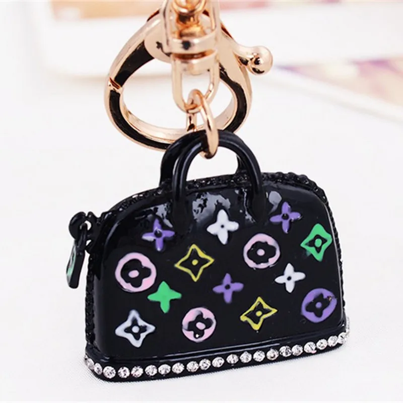 2016 New Cute Handbag Key Chains Fashion Keychains Women Bag Pendant
