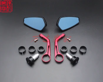 

7/8" Bar End motorcycle Rearview mirror case for DUCATI 696 749 848 1098 1198 1199 Monster Streetfighter