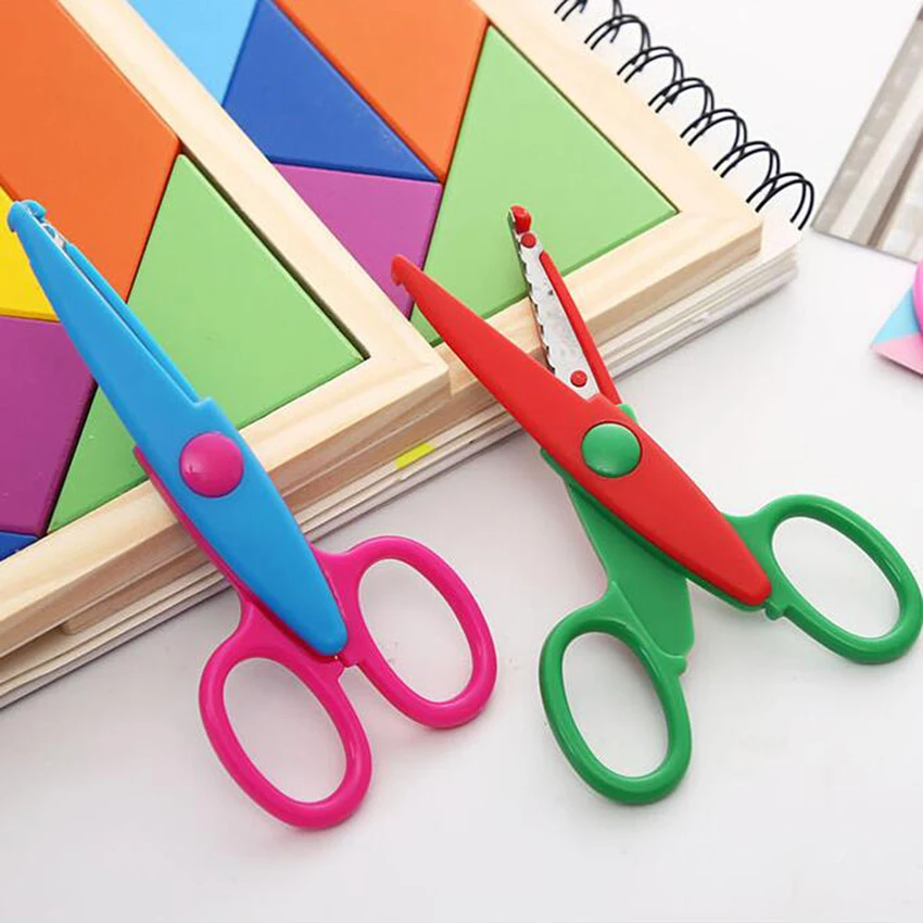 6 Patterns laciness Scissors Metal And Plastic DIY Scrapbooking Photo Decoration Paper Lace | Инструменты