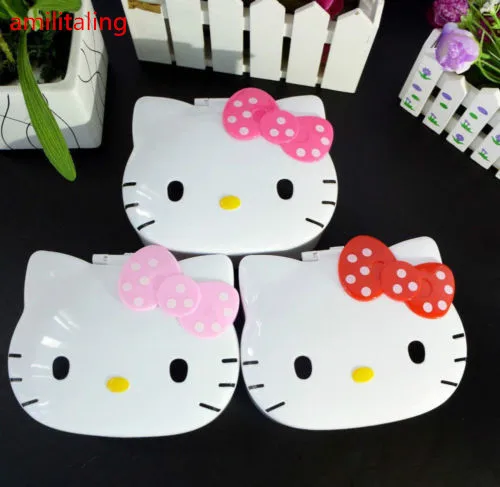 hello kitty Зеркало макияж шкатулка yey-E1027-3