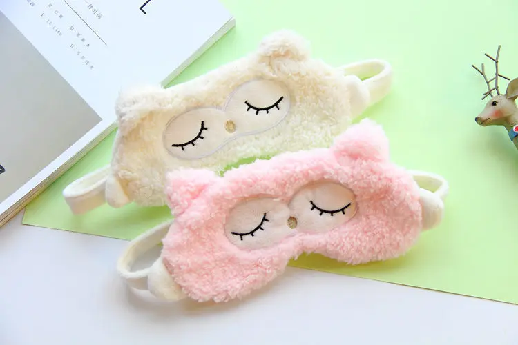 

1 pc owl Style Relaxing Eyeshade Sleeping Mask Black Mask Bandage on Eyes for Sleeping