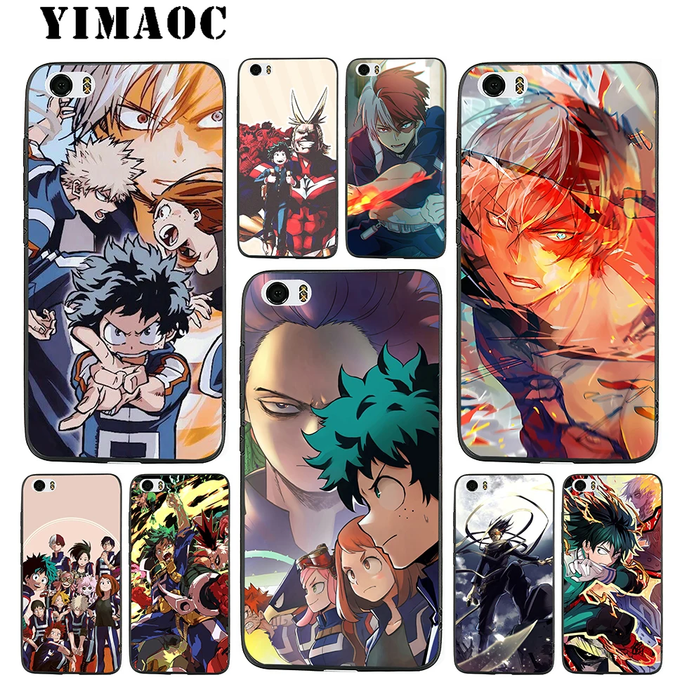 Мягкий силиконовый чехол YIMAOC My Hero Academia 3 для Xiaomi Redmi Note 9 Mi 8 Se 7 6 6A A1 A2 4X 4A 5A 5 MAX MiA1 |