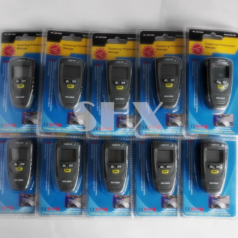 

Digital Thickness Gauge Paint Thickness Meter Car Auto Coating thickness Gauge one lot(10pcs)