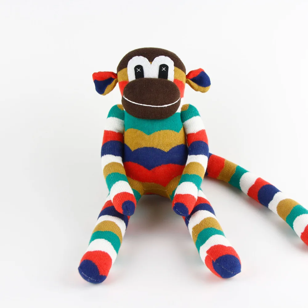 Boys Birthday gift 100% handmade DIY stuffed sock animals doll baby