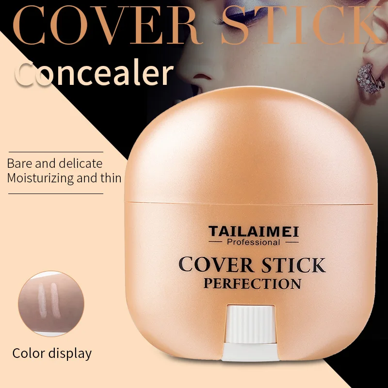 

Magical Concealer Foundation Makeup Full Cover Face Corrector Bar 2 Colors Easy To Wear Natural Concealer Face Makeup Cosmetics