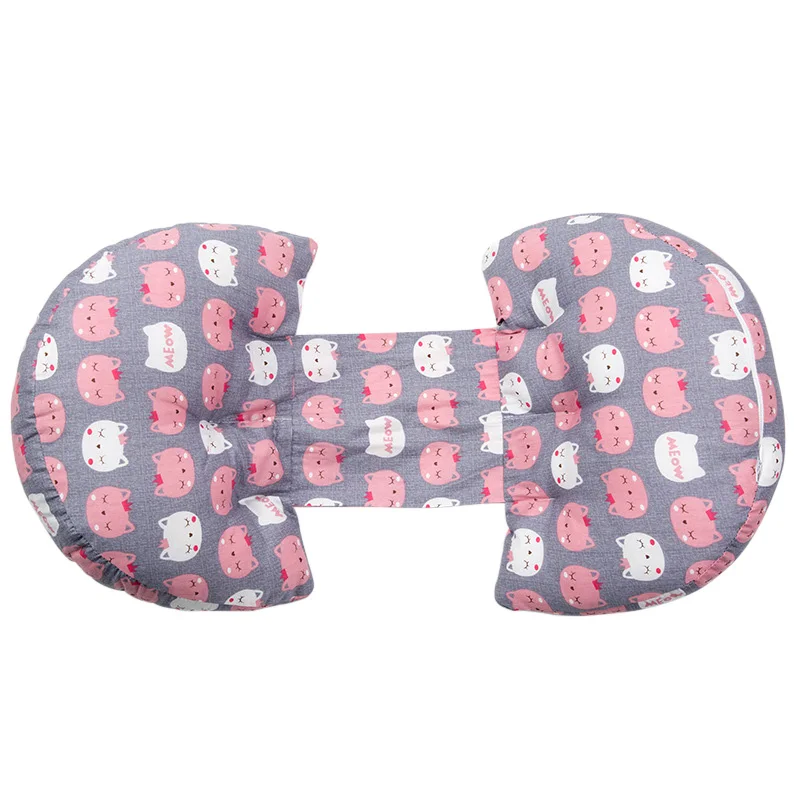 Поясная Подушка для беременных многофункциональная поясная подъемная боковая подушка для защиты талии для беременных женщин Подушка для сна - Цвет: Коричневый