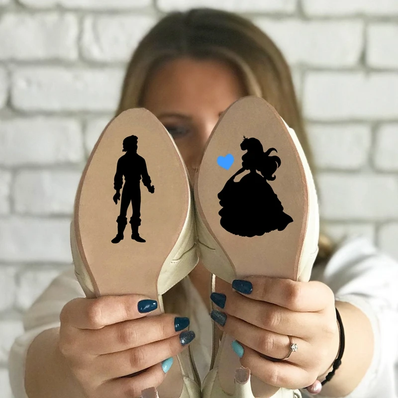 Wedding Shoe Vinyl Decals