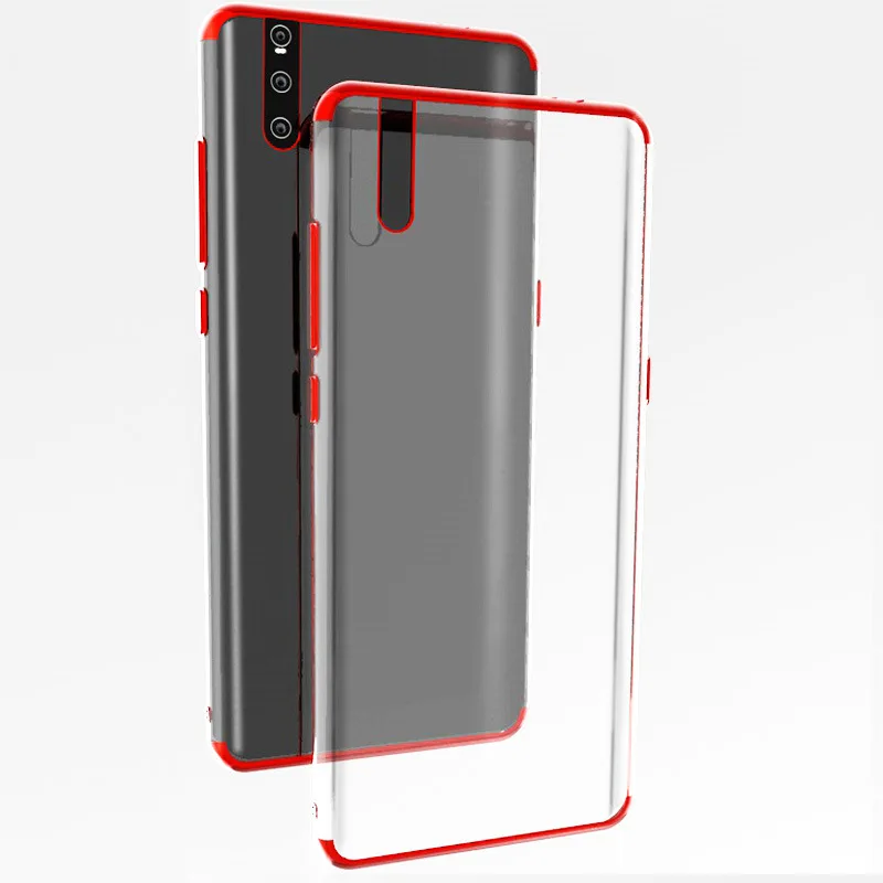 

for Vivo X27 Pro Case X27 Case 3D Laser Elec-plating Airbag Soft Case for Vivo X27 X 27 Pro Case Anti-shock Clear Cover Bumper