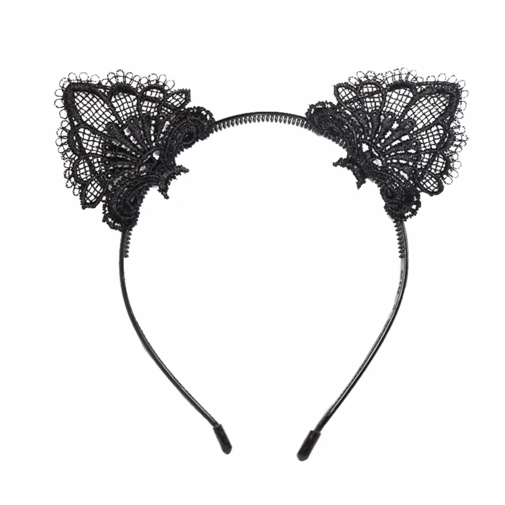 

Sexy Adult Women Cat Ear Headband Hair Hoop Night Fancy Dress Costume Hairband