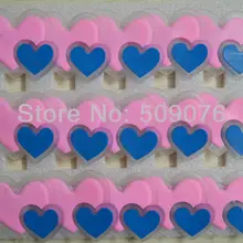 200 шт/партия 3 шт светильник Светодиодная Вспышка значок светодиодный Брошь булавка с сердечком для свадебных принадлежностей