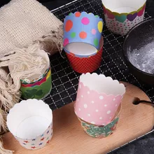 50 шт. цветная бумажная коробка для торта, чашки, поднос для выпечки, кекс, кухонная духовка, инструменты, чехол для кексов, формы для выпечки, инструменты для украшения торта