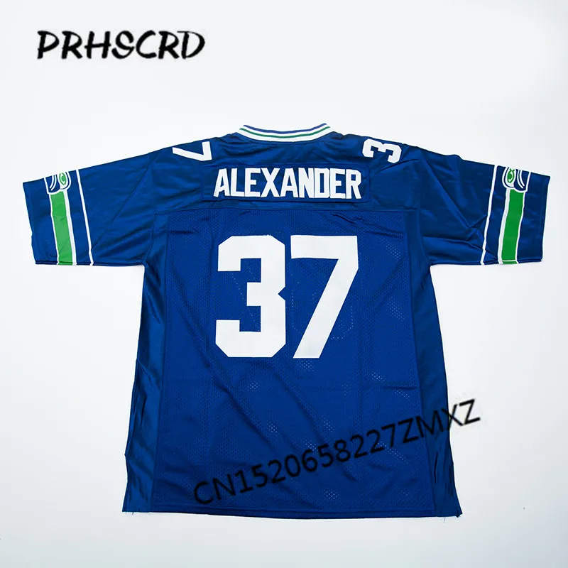 

Retro star #37 Shaun Alexander Embroidered Throwback Football Jersey