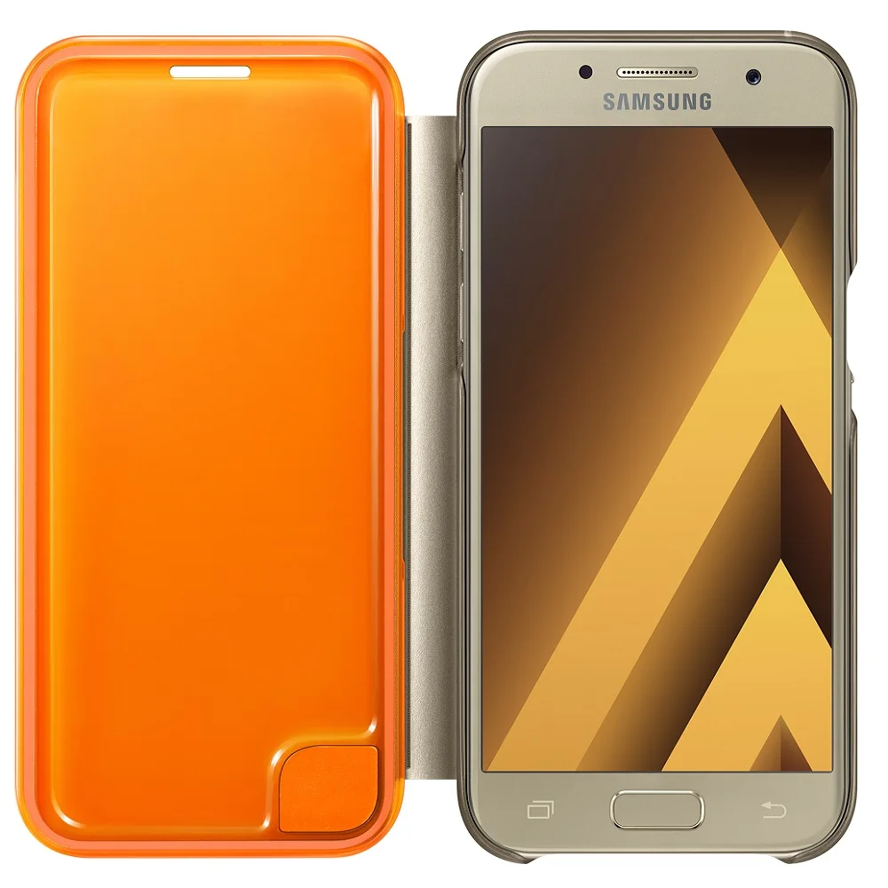 Чехол-книжка Samsung Neon Flip Cover для Galaxy A3 (2017) | Мобильные телефоны и аксессуары