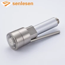 Матовый никель Светодиодная лампа заменяемая кухня ручной опрыскиватель Замена