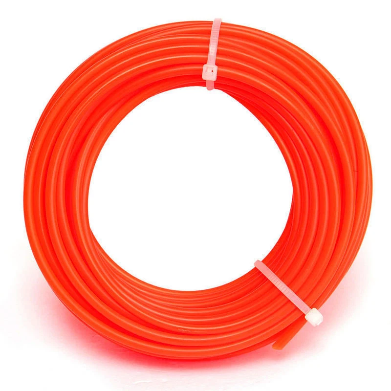 5M*4mm Strong Trimmer Strimmer Brushcutter Nylon Cord Line Wire String Rope Trimmer Rope Cord Wire String for Grass Strimmer