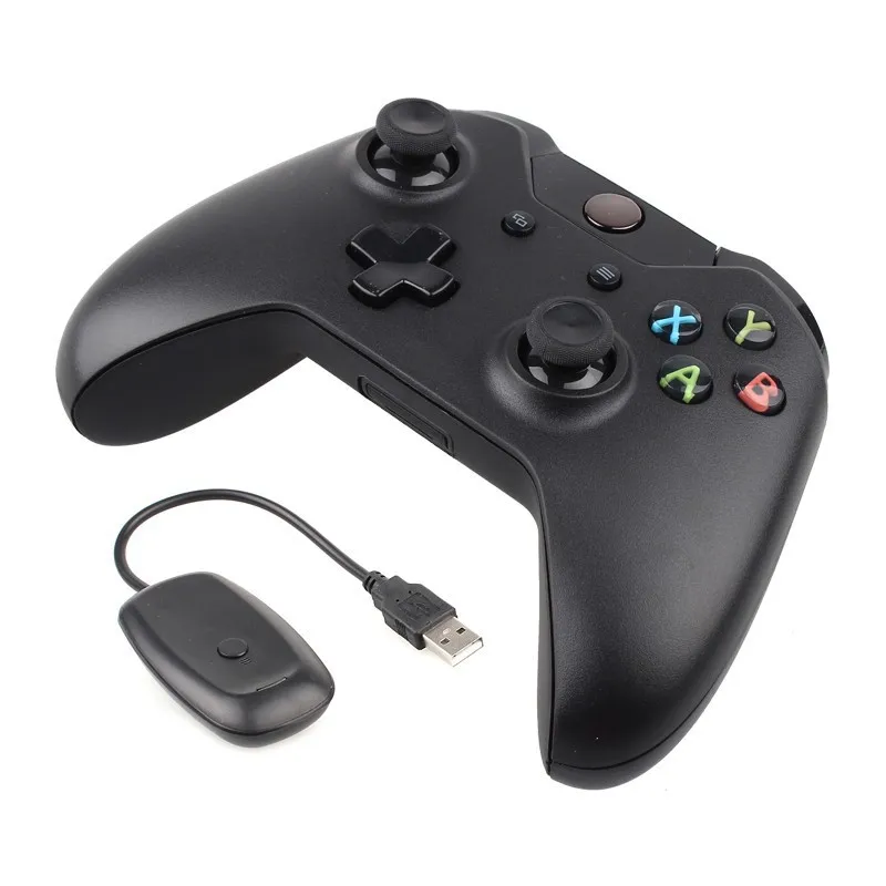 2.4GHz Game Remote Gamepad Joystick Joypad with Receiver For Microsoft Wireless XBOX One Controllers Laptop PC