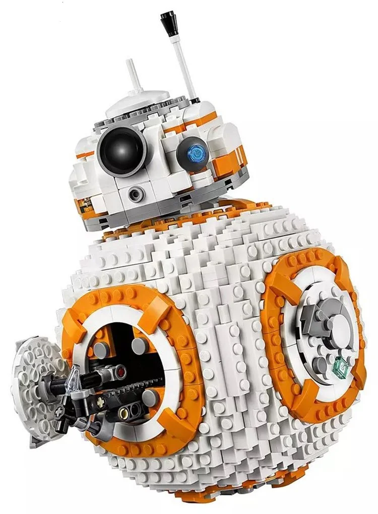 

NEW Star WarsTwo B8 Robot Set Genuine 1238Pcs StarWars Plan Series Compatible Legoinglys 75187 Set Building Blocks Bricks Toys