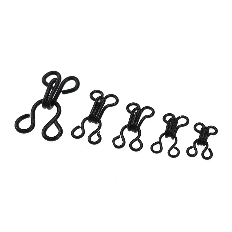 

24pcs/lot Hook and Eye Fastener Metal DIY buckle button for Bra/Dress/Corset/Collar/Bag Wraps Quilt/Overcoat/Garment Accessories