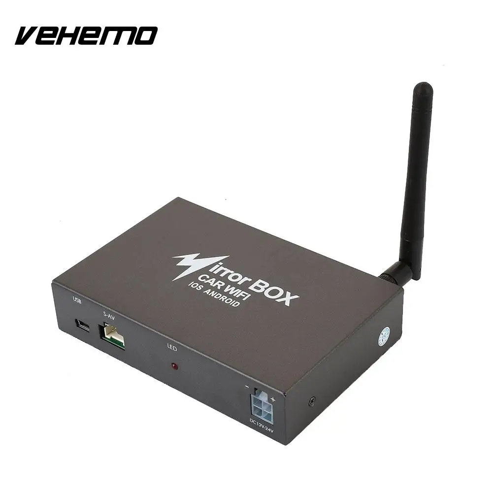 

Car WiFi Converter Auto Phone Mirror Link For Android For IOS TV Wifi AV Mirror