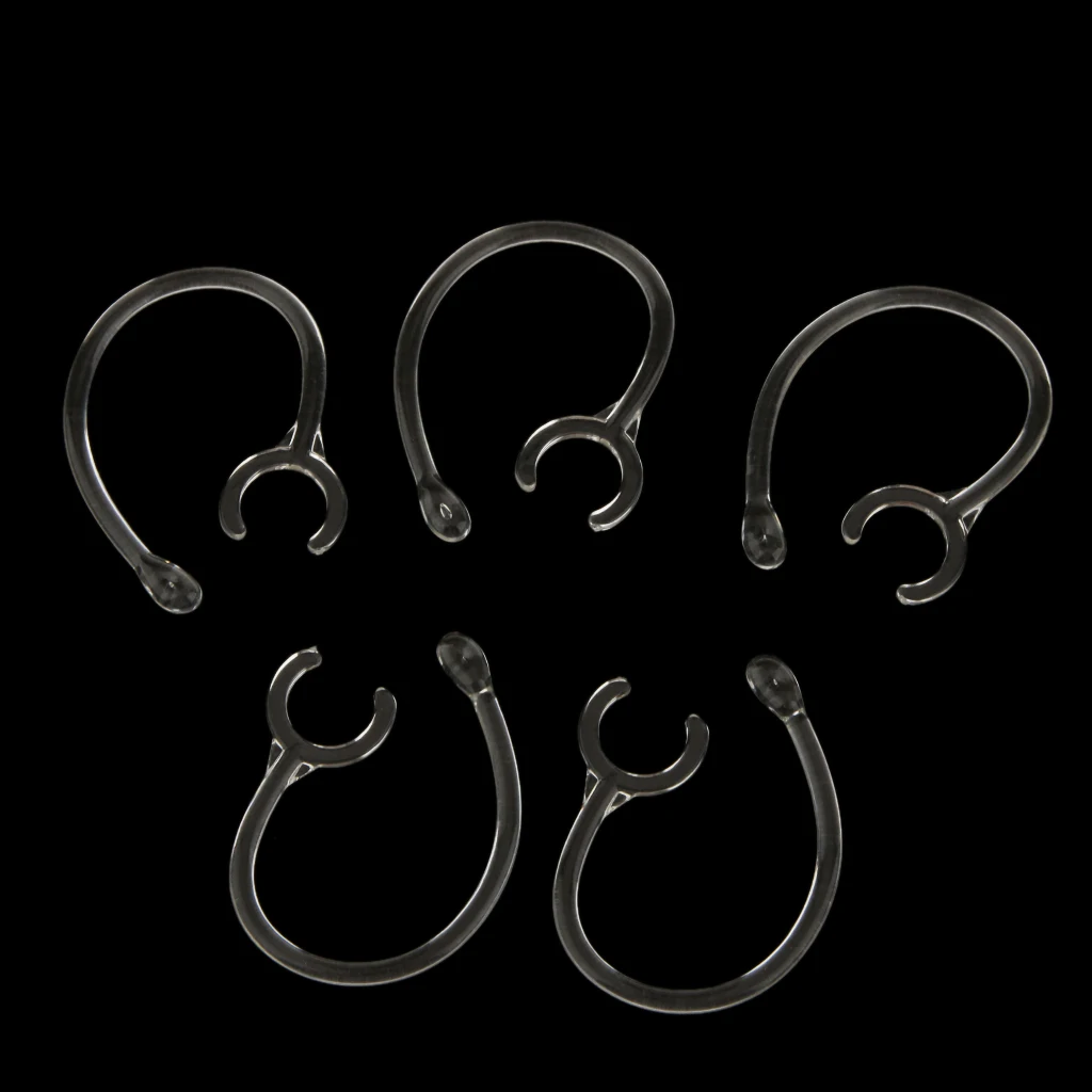 Convenient Earhook Ear Hang Loop For Nokia Bluetooth Wireless Earphone Clear New Style Ear loop and Spout Earbuds kit
