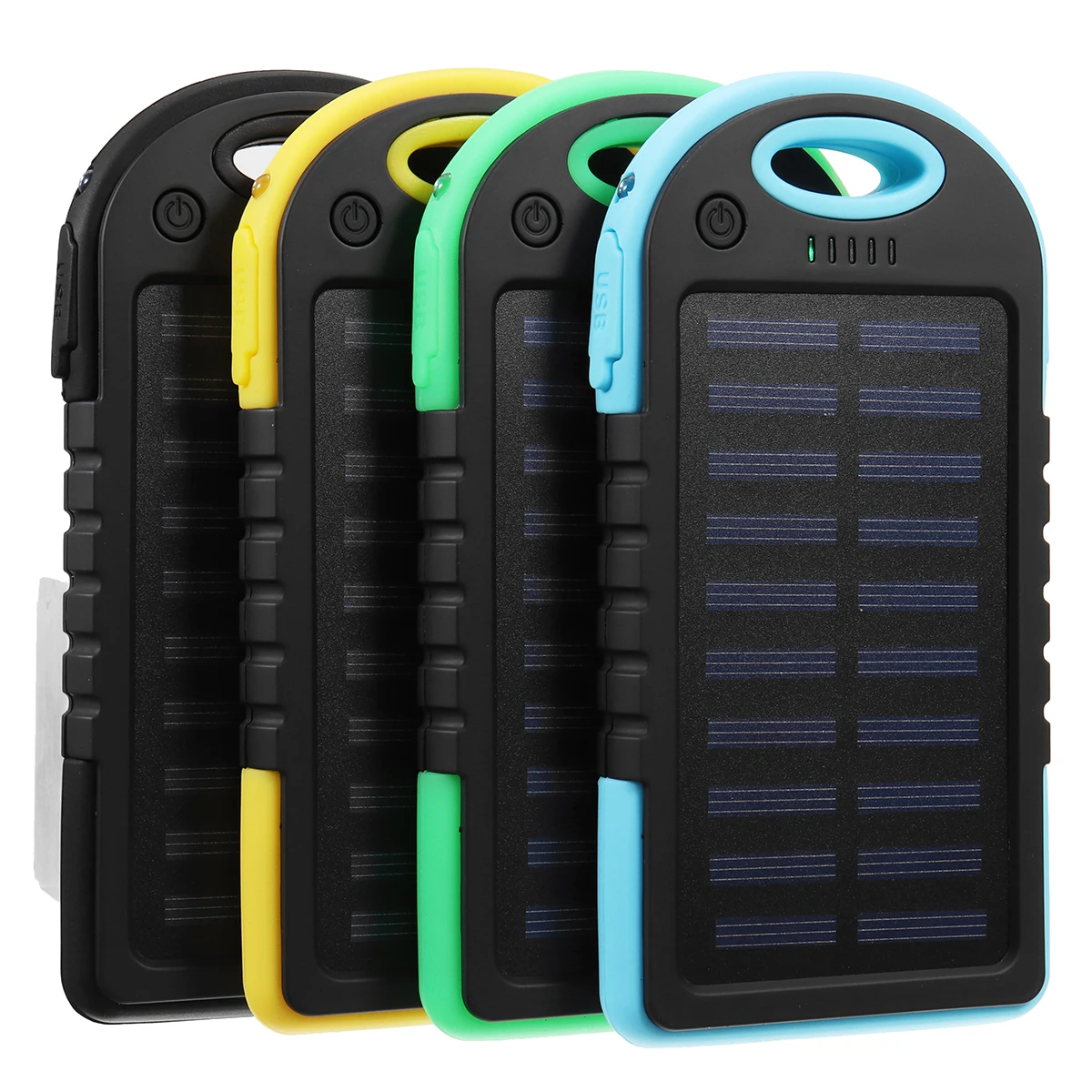 

Portable 30000mAh Solar Power Bank USB Battery Charger For Phone Tablet Notebook