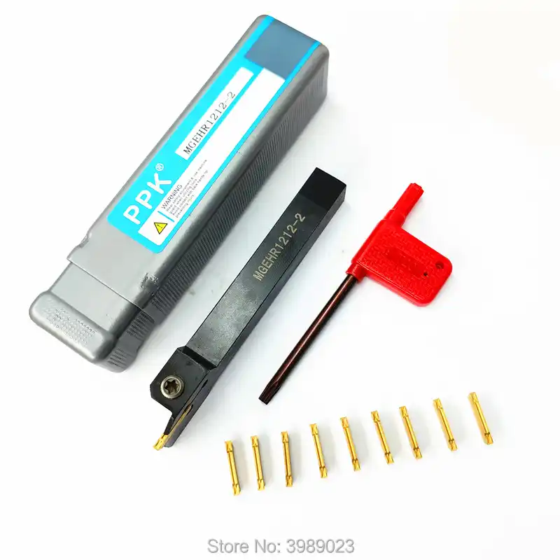 7 PCS 12mm CNC turning tool with carbide blade screw cutting tool