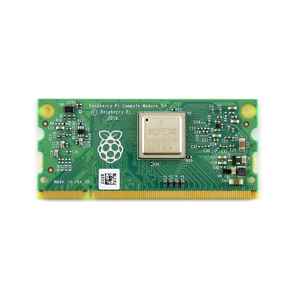  Compute Module 3+/32GB (CM3+/32GB) Raspberry Pi 3 Model B+ in a flexible form factor with 32GB eMMC