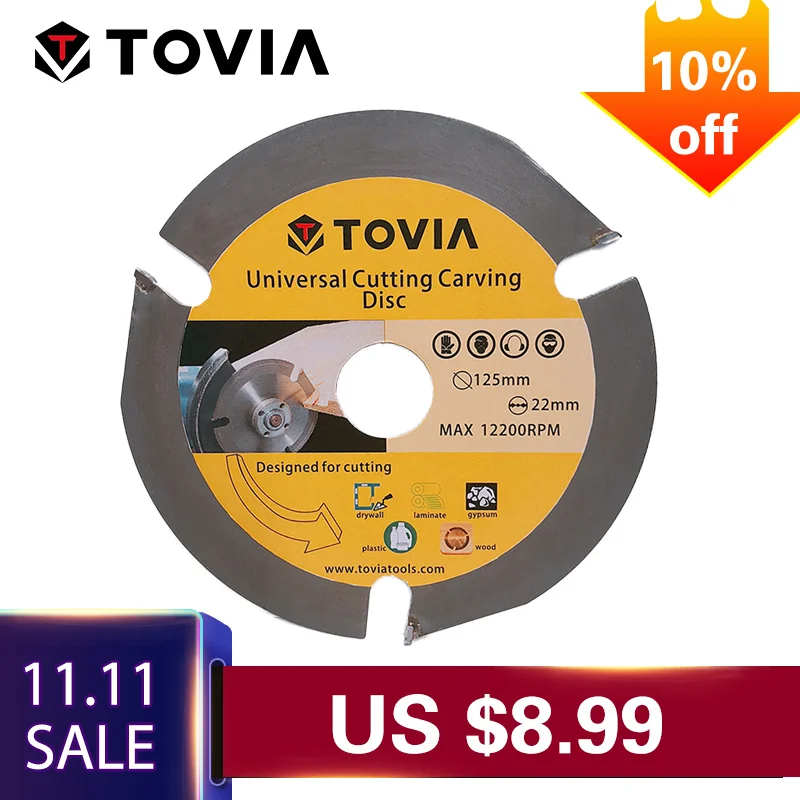 TOVIA 3T Circular Saw Blade Multitool Grinder Saw Disc Carbide Tipped Wood Cutting Disc Wood Cutting Power Tool Accessories TOVIA 3T Circular Saw Blade Multitool Grinder Saw Disc Carbide Tipped Wood Cutting Disc Wood Cutting Power Tool Accessories