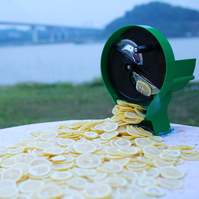 

Commercial Slicer Lemon Fruit Vegetables Manual Multifunction Dicing Machine Potato Slim Adjustable