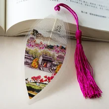 Китайский ветер jiangnan воды Закладка с жилками листа характеристики Сучжоу и Ханчжоу