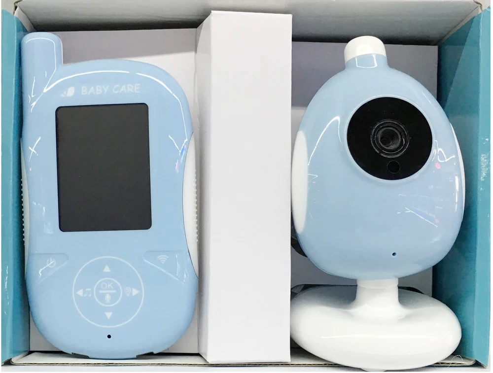 BabyKam 2,4 дюймов Беспроводной Детский монитор ночного видения няня, Безопасность Детская камера контроль температуры Babyphone видеокамера
