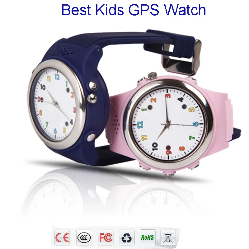 

New Ultra-Slim Design GEO-fence Alarm Sensor GPS Kid Tracker Watch Two Way Voice Message SOS Calling GPS Tracking Watch For Kibs