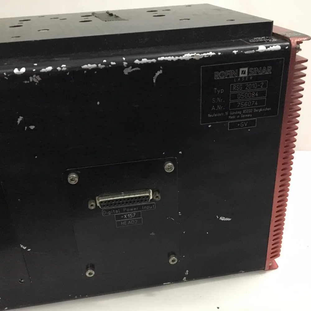 

Rofin Sinar RSG 2010 Laser Scan 2 Heads used in good condition