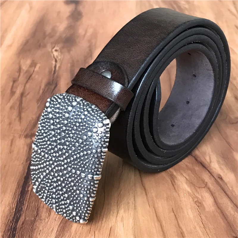 Dots Super Thick Vintage Belt Buckle (14)
