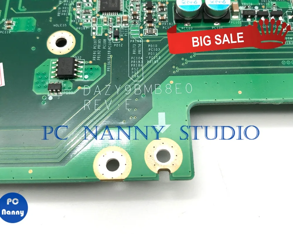 PCNANNY MBPNQ06001 для acer aspire 8942 8942G материнская плата ноутбука HM55 DAZY9BMB8E0 DDR3 Протестирована